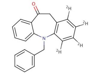 N-Benzyl-dibenzazepinone-d4 - chemical structure image