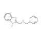 N-Benzyl-N-[(1-methyl-1H-benzimidazol-2-yl)methyl]amine - chemical structure image