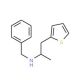 N-benzyl-N-(1-methyl-2-thien-2-ylethyl)amine - chemical structure image