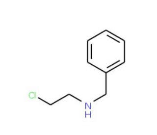 N-Benzyl-N-(2-chloroethyl)amine (CAS 42074-16-8) - chemical structure image