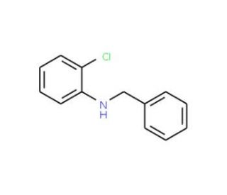 N-Benzyl-N-(2-chlorophenyl)amine - chemical structure image