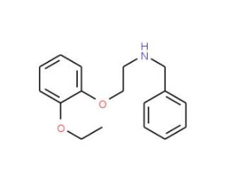 N-Benzyl-N-(2-ethoxyphenoxy)ethylamine (CAS 434312-10-4) - chemical structure image