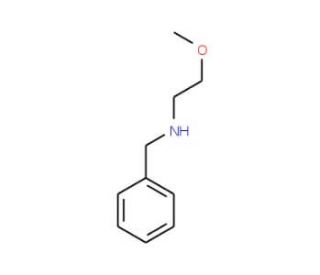 N-benzyl-N-(2-methoxyethyl)amine (CAS 51353-26-5) - chemical structure image