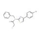 N-Benzyl-N-[4-(4-bromo-phenyl)-thiazol-2-yl]-2-chloro-acetamide - chemical structure image