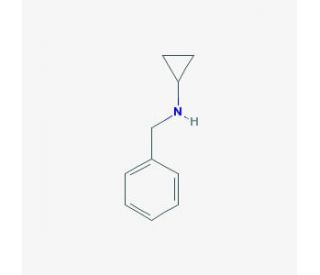 N-benzyl-N-cyclopropylamine (CAS 13324-66-8) - chemical structure image