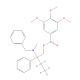 N-Benzyl N-Demethyl Trimebutine-d5 (CAS 1330189-05-3) - chemical structure image