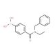 N-Benzyl-N-ethyl 4-boronobenzamide (CAS 913835-41-3) - chemical structure image