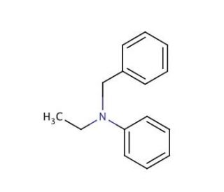 N-Benzyl-N-ethylaniline (CAS 92-59-1) - chemical structure image