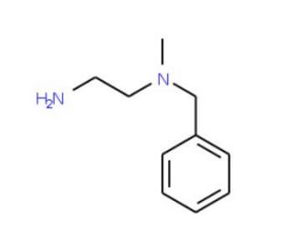 N-Benzyl-N-methyl-ethane-1,2-diamine (CAS 14165-18-5) - chemical structure image