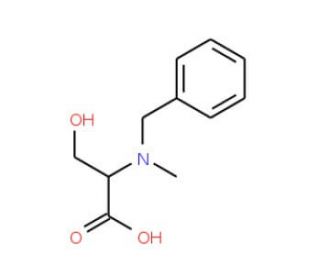N-Benzyl-N-methyl-L-serine (CAS 201208-99-3) - chemical structure image