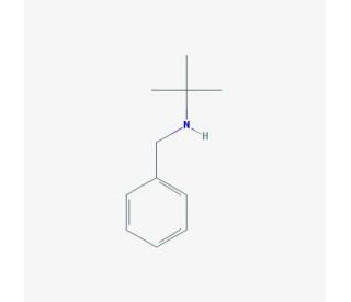 N-Benzyl-tert-butylamine (CAS 3378-72-1) - chemical structure image