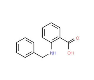N-Benzylanthranilic acid (CAS 6622-55-5) - chemical structure image