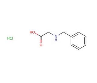 N-Benzylglycine hydrochloride (CAS 7689-50-1) - chemical structure image