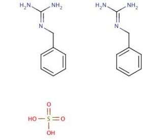 N-Benzylguanidinecompound with sulfuric acid (2:1) - chemical structure image