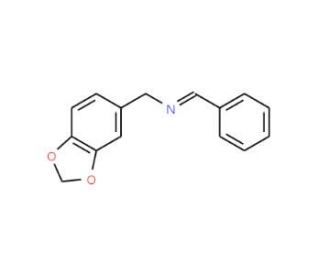 N-Benzylidene-3,4-(methylenedioxy)benzylamine (CAS 112776-37-1) - chemical structure image
