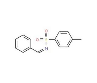 N-Benzylidene-4-methylbenzensulfonamide (CAS 51608-60-7) - chemical structure image