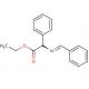 N-Benzylidene-DL-phenylglycine Ethyl Ester - chemical structure image