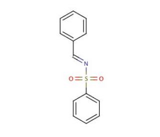 N-Benzylidenebenzenesulfonamide (CAS 13909-34-7) - chemical structure image