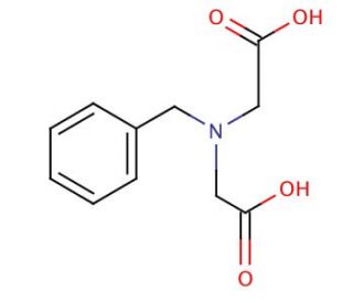 N-Benzyliminodiacetic acid (CAS 3987-53-9) - chemical structure image