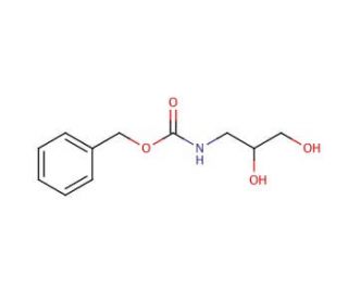 N-(Benzyloxycarbonyl)-3-amino-1,2-propanediol (CAS 108587-40-2) - chemical structure image