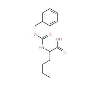 N-Benzyloxycarbonyl-D-norleucine (CAS 15027-14-2) - chemical structure image