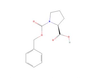 N-(Benzyloxycarbonyl)-L-proline (CAS 1148-11-4) - chemical structure image