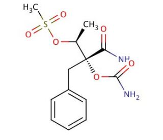 N-Benzyloxycarbonyl L-Threonine Amide O-Methanesulfonate - chemical structure image