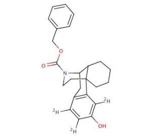N-Benzyloxycarbonyl N-Desmethyl Dextrorphan-d3 - chemical structure image