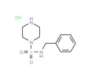 N-benzylpiperazine-1-sulfonamide hydrochloride - chemical structure image