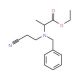 N-(β-Cyanoethyl)-N-(ethoxycarbonylethyl)benzylamine - chemical structure image