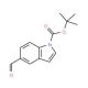 N-Boc-1H-indole-5-carbaldehyde (CAS 279256-09-6) - chemical structure image