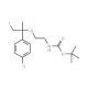 N-Boc-(2-[1-(4-chlorophenyl)-2-iodo-1-methyl]ethoxy)ethylamine (CAS 271245-28-4) - chemical structure image