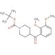 N-Boc-(2,3-dimethoxyphenyl)-4-piperidinylmethanone (CAS 139290-71-4) - chemical structure image