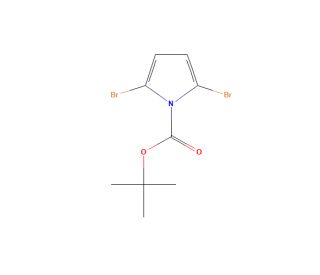 N-BOC-2,4-dibromopyrrole (CAS 117657-38-2) - chemical structure image