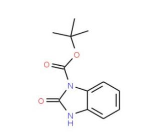N-Boc-2-hydroxybenzimidazole (CAS 161468-45-7) - chemical structure image
