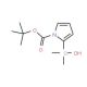 N-Boc-2-hydroxydimethylsilanyl-pyrrole (CAS 879904-82-2) - chemical structure image