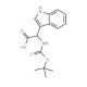 N-Boc-2-(Indole-3-yl)-DL-glycine (CAS 58237-94-8) - chemical structure image
