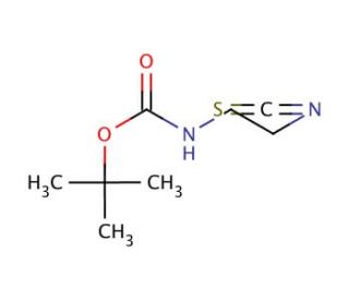 N-Boc-2-isothiocyanatoethylamine (CAS 137743-46-5) - chemical structure image