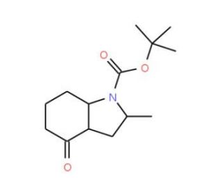 N-Boc-2-methyl-4-oxo-4,5,6,7-tetrahydroindole - chemical structure image