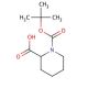 N-Boc-2-piperidinecarboxylic acid (CAS 98303-20-9) - chemical structure image