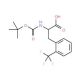 N-Boc-2-trifluoromethyl-D-phenylalanine (CAS 346694-78-8) - chemical structure image