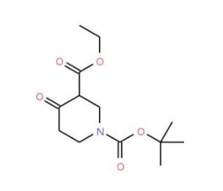 N-Boc-3-Carboethoxy-4-Piperidone (CAS 98977-34-5) - chemical structure image