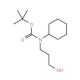 N-Boc-3-Cyclohexylamino-propan-1-ol (CAS 266690-55-5) - chemical structure image