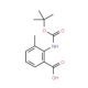 N-Boc-3-methylanthranilic acid (CAS 669713-59-1) - chemical structure image