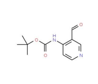 N-Boc-4-amino-3-formylpyridine (CAS 116026-93-8) - chemical structure image