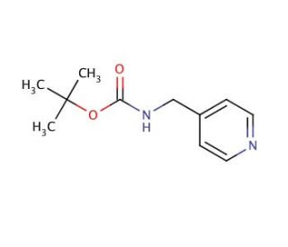 N-Boc-4-aminomethylpyridine (CAS 111080-65-0) - chemical structure image