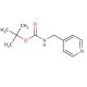 N-Boc-4-aminomethylpyridine (CAS 111080-65-0) - chemical structure image