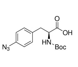 N-Boc-4-azido-L-phenylalanine (CAS 33173-55-6) - chemical structure image