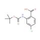 N-Boc-4-Chloroanthranilic acid (CAS 136290-47-6) - chemical structure image