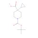 N-Boc-4-cyclopropylpiperidine-4-carboxylic Acid (CAS 1346599-08-3) - chemical structure image